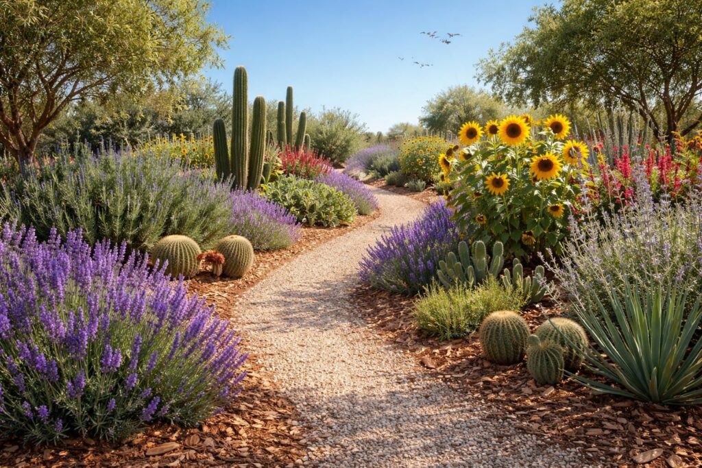 découvrez comment aménager un jardin exposé plein soleil en choisissant les plantes adaptées et les astuces pour un espace lumineux et florissant toute l'année.