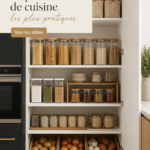 Cuisine moderne avec des solutions de rangement élégantes