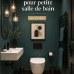 Salle de bain moderne avec des éléments de design chic et fonctionnels