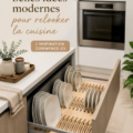 Cuisine moderne et chaleureuse avec un relooking réussi