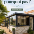 Une véranda lumineuse avec des plantes d'intérieur et des meubles confortables.