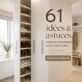 Rangement organisé de plusieurs paires de chaussures dans un meuble pratique