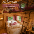 Une cabane perchée dans les arbres à Ancy-sur-Moselle, offrant une vue imprenable sur la nature.