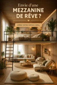 Chambre en mezzanine moderne avec Foyr Neo.
