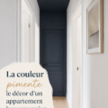 Un salon haussmannien avec touches de couleur vibrantes