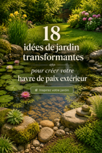 Un jardin cosy avec des meubles confortables et des plantes luxuriantes