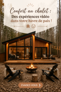 Une cabane de vacances confortable avec des accessoires chaleureux.