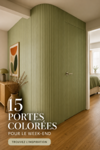 Sélection de portes colorées et stylisées