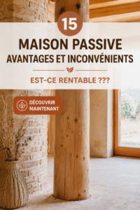 Maison passive moderne avec un design écologique