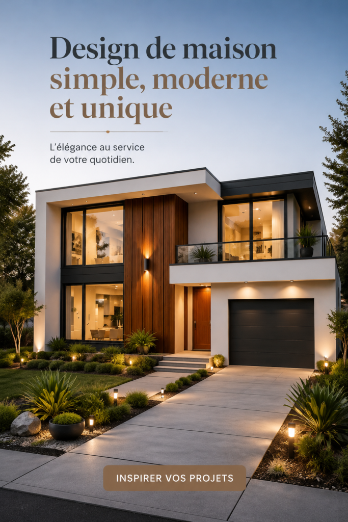 Exemple de design moderne et unique dans une maison chaleureuse.