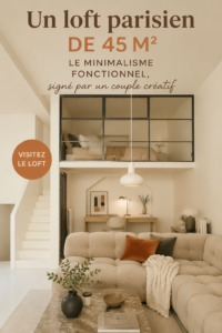 Vue d'un loft parisien illustrant le minimalisme utilitaire