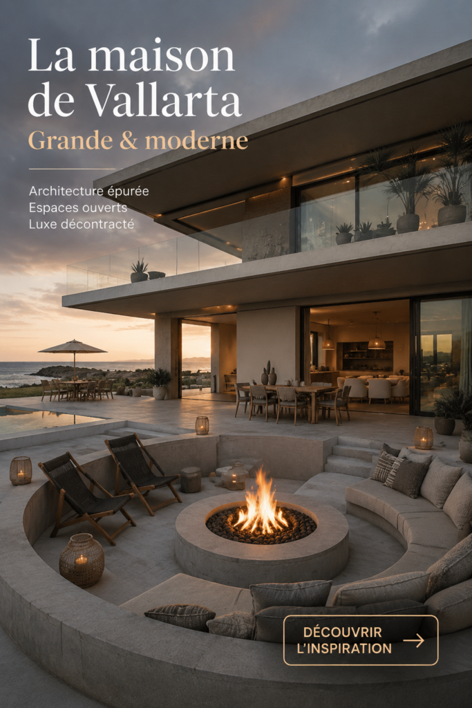 Image de la maison Vallarta, une structure moderne et lumineuse