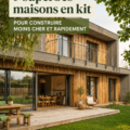 une maison en kit moderne avec une structure préfabriquée