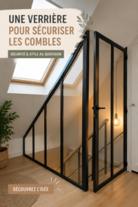 Verrière moderne visant à sécuriser des combles